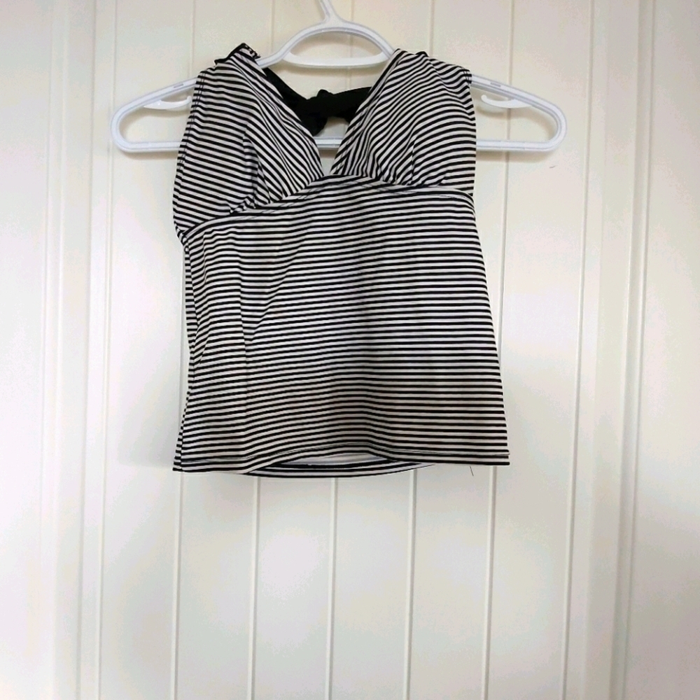 POINT ZERO OCEAN TANKINI TOP/NWOT/B2